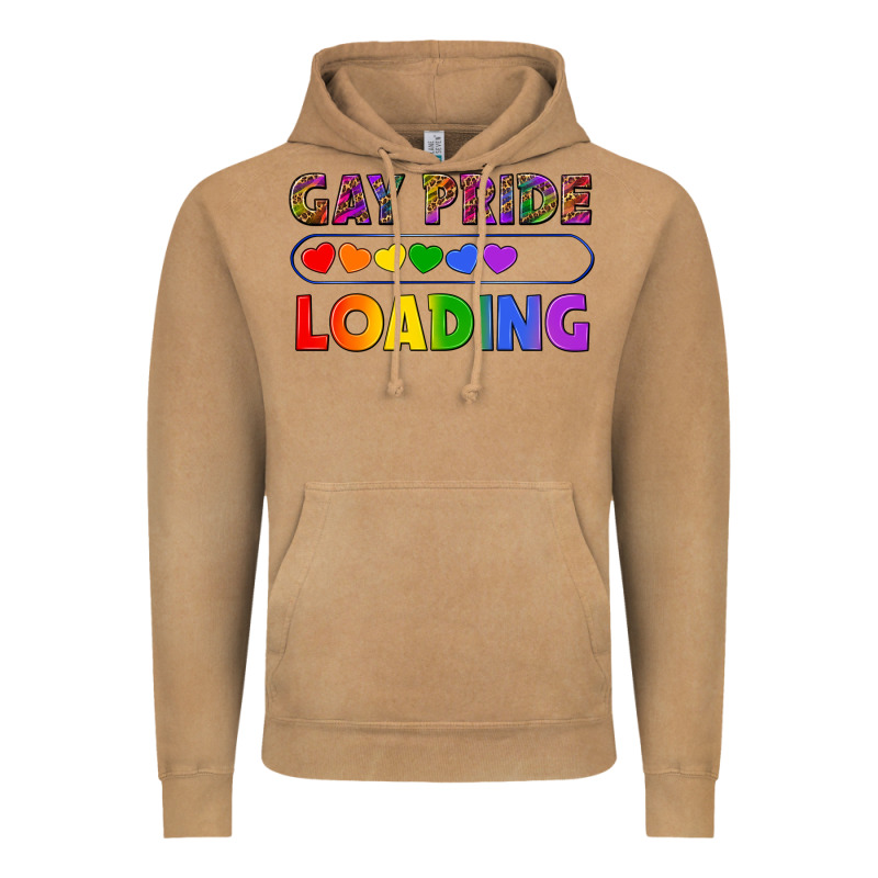 Western Gay Pride Loading Lgbtq+ Vintage Hoodie by BundleAndBundleShop | Teevron