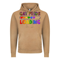 Vintage Camel Western Gay Pride Loading LGBTQ+ Vintage Hoodie - BundleAndBundleShop