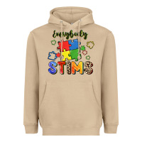 Mushroom Everybody stims Heavyweight Hoodie - FaDigitalArtStudio