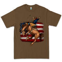 Cacao bucking bronco Premium Tee - Jasminsmagicworld