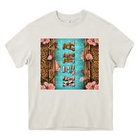 Cream Western Mama Pink Roses Heavy Core Tee - LillyAllenDesigns
