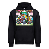 Black easter Urban Hoodie - CowhideDigitalArt