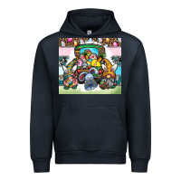 Navy easter Urban Hoodie - CowhideDigitalArt