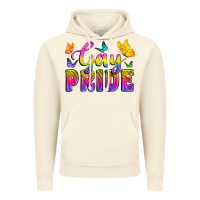 Vintage Artic Gay Pride With Butterfly Vintage Hoodie - BundleAndBundleShop