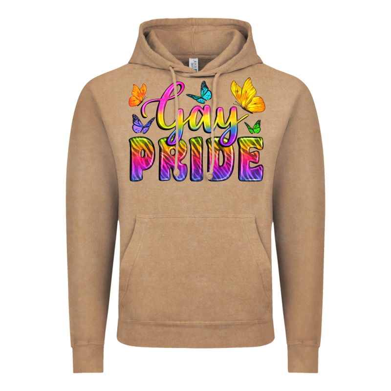 Gay Pride With Butterfly Vintage Hoodie by BundleAndBundleShop | Teevron
