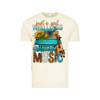 Vintage Arctic Just A Girl Who Loves Country Music Vintage Tee - BundleAndBundleShop