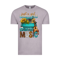 Vintage Zinc Just A Girl Who Loves Country Music Vintage Tee - BundleAndBundleShop
