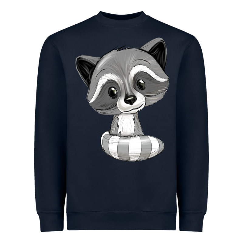 Raccoon Heavyweight Sweatshirt by texasbilliewilder | Teevron