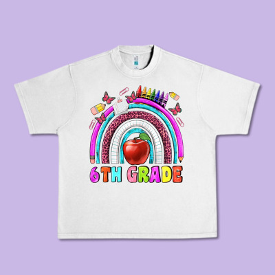 6 Th Grade Urban Heavy Tee Designed By Bundleandbundleshop