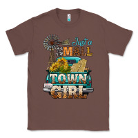 Chestnut Just A Small Town Girl Windmill Classic Tee - BundleAndBundleShop