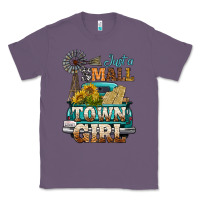 Lavender Just A Small Town Girl Windmill Classic Tee - BundleAndBundleShop