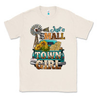 Natural Just A Small Town Girl Windmill Classic Tee - BundleAndBundleShop