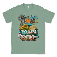 Sage Just A Small Town Girl Windmill Classic Tee - BundleAndBundleShop