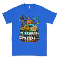 True Royal Just A Small Town Girl Windmill Classic Tee - BundleAndBundleShop
