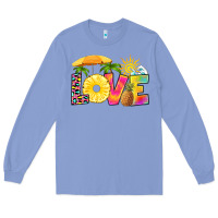 Colony Blue love pineapple Long Sleeve Tee - RanaPortraitStore