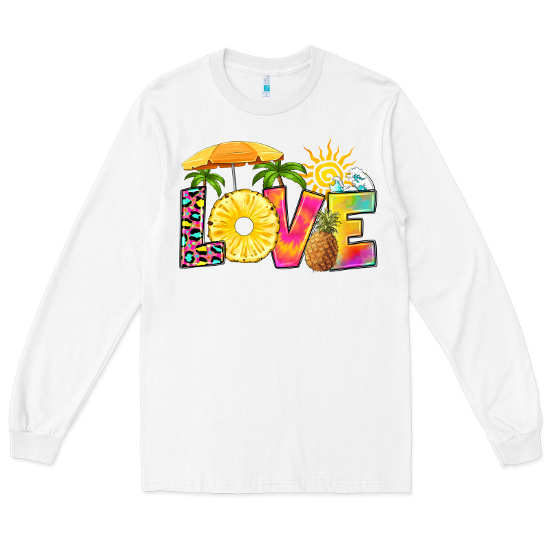 Love Pineapple Long Sleeve Tee by RanaPortraitStore | Teevron