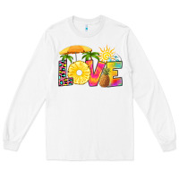 White love pineapple Long Sleeve Tee - RanaPortraitStore