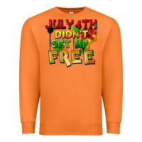 Carrot July 4th didn't set me free Premium Sweatshirt - FaDigitalArtStudio
