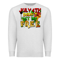 Oatmeal Heather July 4th didn't set me free Premium Sweatshirt - FaDigitalArtStudio