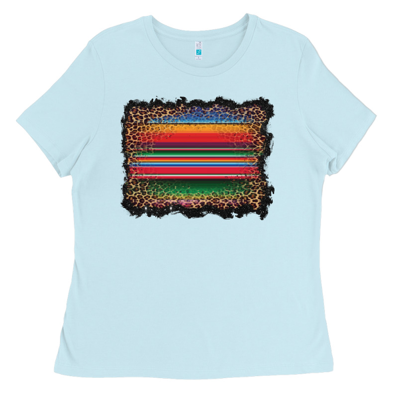 Serape Background Ladies Tee by BarkalooDesign | Teevron