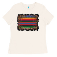 Bone serape background Ladies Tee - BarkalooDesign
