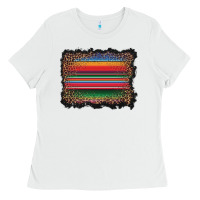 White serape background Ladies Tee - BarkalooDesign