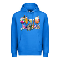 True Royal Easter wine glasses Premium Hoodie - OliviaCreatesArt
