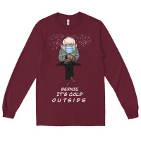 Burgundy Bernie it' could outside Long Sleeve Tee - Bettercallsaul