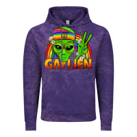 Cloud Purple Gaylien LGBTQ Pride Vintage Hoodie - BundleAndBundleShop