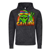 Vintage Black Gaylien LGBTQ Pride Vintage Hoodie - BundleAndBundleShop