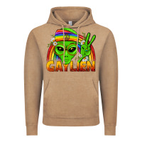 Gaylien Lgbtq Pride Vintage Hoodie | Teevron
