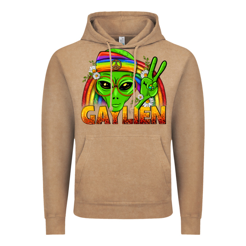 Gaylien Lgbtq Pride Vintage Hoodie by BundleAndBundleShop | Teevron