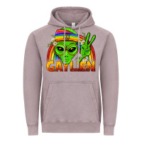 Vintage Zinc Gaylien LGBTQ Pride Vintage Hoodie - BundleAndBundleShop