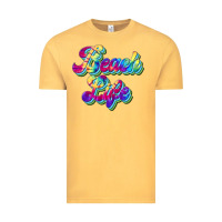 Vintage Mustard beach life Vintage Tee - JahusDesignShop