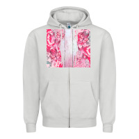 Dove Grey custom name  breast cancer Zipper Hoodie - CowGirlArtShop