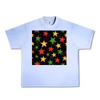 Grape Ice african color stars seamless pattern Urban Heavy Tee - BundleAndBundleShop