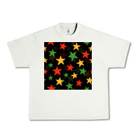 Pistachio african color stars seamless pattern Urban Heavy Tee - BundleAndBundleShop