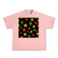 Salmon african color stars seamless pattern Urban Heavy Tee - BundleAndBundleShop