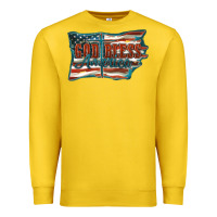 Lemon God Bless America Premium Sweatshirt - FaDigitalArtStudio