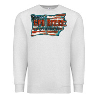 Oatmeal Heather God Bless America Premium Sweatshirt - FaDigitalArtStudio