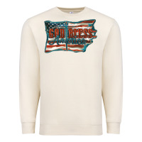 Sandshell God Bless America Premium Sweatshirt - FaDigitalArtStudio