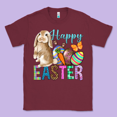 Happy Easter Bunny Classic Tee Designed By Bundleandbundleshop
