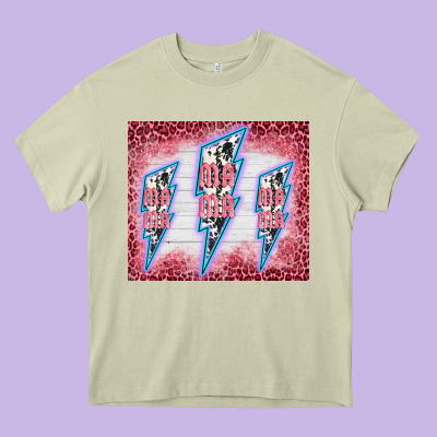 Western Mama Heavy Core Tee Designed By Barkaloodesign