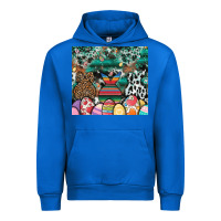 Cobalt easter Urban Hoodie - CowhideDigitalArt