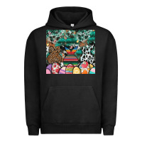 Pigment Black easter Urban Hoodie - CowhideDigitalArt