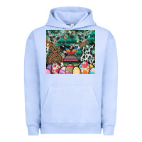 Pigment Grape Ice easter Urban Hoodie - CowhideDigitalArt