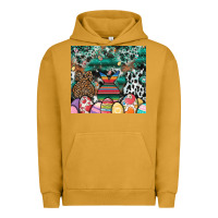 Pigment Peanut Butter easter Urban Hoodie - CowhideDigitalArt