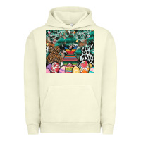 Pigment Pistachio easter Urban Hoodie - CowhideDigitalArt