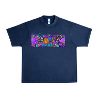Navy it s spooky season Urban Heavy Tee - JahusDesignShop