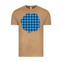 Vintage Camel Winter Tartan Patch Vintage Tee - BundleAndBundleShop